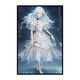 La cinquième personnalité Mary Red Lady Puzzle 1000 Pieces d'adulte encadré en bois jouet d'épissage de bricolage à la main A12352-Red Lady 23x18 cm (Breaking with Black Photo Frame) 70 pièces