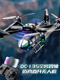 Jihu Children's Drones Primary School Students Small Professional High Definition Aerial Photography 2025 New Remote Control Helicopter Toy Boy [Gem Blue] + One-click Take-off and Landing + Optical Flow Hover + Track Flight Three Electric Models