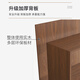 Yijuge solid wood second-hand ultra-thin sideboard storage cabinet dining table integrated side cabinet storage cabinet narrow island cabinet customization length 90 width 40 height 200 / deciduous walnut + white