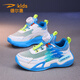 
Delhui Children's Sports Shoes 2025 Summer Single Net Breathable Rotary Buckle Children's Shoes for Boys and Girls Light Running Shoes for Children's Shoes Sky Blue 9929 [Summer Single Net] Size 33 [Shoe Length 21.0cm]