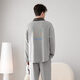 Fenton Pajamas Couple Fan Chengcheng's Same Style 2025 New Hyaluronic Acid 5A Antibacterial Moisturizing Star's Same Style Homewear Set Huahui-Men's 3XL