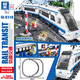 LEGO (LEGO) Zug Elektro-Fernbedienungssteuerung Hochgeschwindigkeits-Zug-Modell Ornamente Kinderbaugruppe Building Block Spielzeug Harmonie Elektrische Fernbedienung 941 Teile