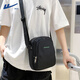 Warrior men's shoulder bag trendy small shoulder bag casual crossbody bag men's small bag women's bag sports mobile phone small backpack black large size