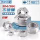 Tianzhuo Hardware 304/316L stainless steel fine thread hexagonal nut screw cap small thread M4M5M6M8M10-M52*1*1.5*2 304 M12*1.0 5 pcs