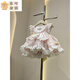 Bang Eve Pink Carrot Style Lolita Princess Dress Baby Bow Princess Style Puff Skirt Western Style Girls Dress Main Picture Style 90 Recommended Height 70-80cm