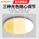 欧普适用全光谱led三防吸顶灯圆形卫生间浴室阳台卧室厨卫灯 972W 全光谱护眼RA9720W白光高亮