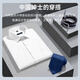 雅戈尔短袖衬衫男纯棉免烫商务休闲职业百搭正装条纹纯色白衬衣舒适透气 小蓝条(DX6623) 41 (适合140-150斤)