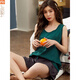 
Modal nightgown for women in summer 2025 new fat MM with chest pad vest anti-convex dot outer wear suit large size 200Jin [Jin equals 0.5 kg] 5XL FYY-9855 M [80-100Jin [Jin equals 0.5 kg]] with chest pad