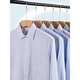 Magasin phare de Yager Magasin officiel à manches longues pour hommes 2025 Nouveau coton pur en fer gratuit de fonds d'âge moyen-delins décontractés de vêtements professionnels haut de gamme 6623 38 (recommandés 100-115jin [Jin est égal à 0,5 kg]))