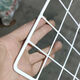 Wire mesh display rack mesh wall hanging hook decorative photo wall storage wire mesh black thick and small grid 30*50