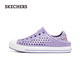 Skechers children's shoes, Crocs, girls' cute breathable sandals, versatile children's slippers for medium and large children 308006L Lavender/LAV 27.5 size