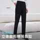 Youngor cashmere warm 25 new men's trousers straight elastic casual pants black 34 175/84A