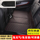 Bo Na Ling Car Mattress Rear Folding Portable Universal Sleeping Mat Car SUV Inflatable Travel Camping Car Folding Bed Thickened Nappa Leather Black Red Line 130*80cm