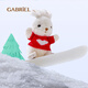 
Gabriel Domi rabbit plush doll comfort doll doll toy birthday gift for girlfriend W3524_Domi_25cm
