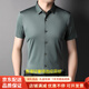 Guyn Light Luxury Brand 2025 Camisa de manga corta para hombres Color sólido de verano delgada sin inoxidación de acero inoxidable Camisa de negocios sin hierro (1125 modelos) blanco (1125 modelos) S 165