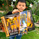Pu lian Juguetes transformados para niños Big Gift Box Robot Juego de juguetes Bumblebee God Qingtian Autobot Boy Gift 688-20 Doble Queen Bee Mask Set [Súper grande de regalo