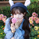 Sombra de sombra de sombra de la mañana Spring Women's Spring New Boinet Cartoon Judy Top Hat Dome Crazy Zootopia Oficial de policía de conejo Hat Judy Versión para adultos (57 cm)