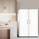 Haier upright freezer household first-class energy efficiency does not require frequent defrosting 290/335 small fully refrigerated single-door refrigerator drawer-type breast milk side door large capacity appliance subsidy 290 liters independent ice making room 6-story height 1.7 meters丨air-cooled dual frequency conversion