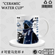 Rencontre de la lumière Celebonne Figure Keeler Wizard Garlande initiale Haute queue de cheval Coupe en céramique Coupe bidimensionnelle dessin animé Anime Anime Gift périphérique DU3871 God of Love - Hand Ceramic [Mug] + cuillère + Course + Coaster