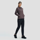 迪桑特（DESCENTE）WOMENSRUNNING系列AERODRY舒适运动连帽长袖夹克外套女款 BK-BLACK S