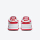 Nike (Nike) [trendy] Herrenschuhe Dunk Low Retro Low Top Reversing White und Rot-Slip, Wear-Resistant Lightweight Casual Board Schuhe DD1391-600 40