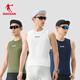 Jordan Cycling Suit Sports Vest Men's Summer Breathable Quick-Drying Clothes Road Bike Mountain Suit Jordan White M