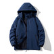 Benny Road Baleno Frühlings- und Herbstwindproof-Jacke Drei-in-eins-Windmantel wasserdichte Regendichte im Freien im Freien mit schwarzer großer Reitkleidung 6628 Khaki reguläre One Size M.