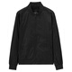 Giordano Men's Jacket Jacket Men's 01078605 09 Logo Black Extra Size (180/104A)