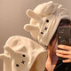 Cartoon Miffy Rabbit Dry Hair Hat Towel Set Two-piece Coral Velvet Women's Water-Absorbent Quick-drying Non-shedding Shampoo Children's Bath Towel Miffy Rabbit Dry Hair Hat