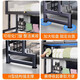 Kitchen multifunctional sink countertop dish drain rack storage shelf cabinet storage cabinet storage rack storage cabinet obsidian black 85cm long main rack luxury accessories