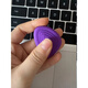 
MPPMCK sensory stone ADHD hyperactivity anxiety relief artifact finger toy silicone touch plate concentration training cold color 6 pieces delivery storage box