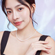 Saturday Fortune S925 Silver Pearl Necklace Girl Birthday Gift X0512047 Rice Pearls 5-6mm 40+3cm