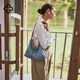 CASSILE Cassole women's bag tote bag 2025 denim large capacity commuting light luxury crossbody bag birthday Chinese Valentine's gift