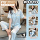Modal summer new ice silk cool pajamas for women thin short-sleeved trousers ins Korean version of Bluebell Flower Sweet Home Clothing High Quality-YFY9905 [Short-sleeved trousers] M [Suggested 80-100Jin [Jin equals 0.5 kg]]