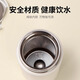 IKXO high-end pure titanium mini thermos gift gifts Valentine's Day gift box high-value light portable water cup customization Meteorite black pure titanium small water cup 200ML gift box packaging