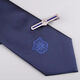 New style security tie security tie security tie navy blue knot-free zipper security lock clip men's security door security tie