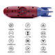 
Mini submarine toys boy wireless remote control charging nuclear submarine small toy ship military model children white remote control + battery