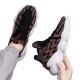 Yique Yique Men's Shoes para primavera Nuevos zapatos de malla de peso ligero y transpirable Versátiles de papá informal