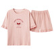 Sweet and cute summer ladies pajamas set round neck short-sleeved home clothes GXT-6630 women GXT-6631 women XL (165) [Suggested 110-125 Jin [Jin equals 0.5 kg]]