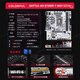 七彩虹（Colorful）英特尔（Intel）B760 H610搭intel i3 12100F 14代 14100F板u套装 B760M-T WIFI D4 V21A 战斧 12代丨i3 12100