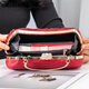 CALCULAT/KEEN Xima wedding handbag dinner bag cheongsam bag new Chinese style Xima clutch bead embroidered banquet bag handcarve A style champagne gold