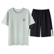 Septwolves Summer Pajamas Pajamas Shorts Shorts Shorts Hombres Comfort Confort Corriente al aire libre