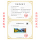 Emperor Flag Hand-painted Oil Painting Swan Lake Landscape Oil Painting Atmospheric Living Room Wall Mural Painting Sofa Background Wall Decoration Painting Landscape Hanging Painting 692 Gold Solid Wood Frame 160X80 Spot, three-person sofas are suitable
