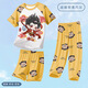 Children's Modal Summer Nezha Pajamas Boy Baby Ice Silk Boy 2025 New Thin Home Summer ST12350 Naza Ao Bing [Cool Modal] 165 cm/22 size [160-165cm]