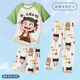 Children's Modal Summer Nezha Pajamas Boy Baby Ice Silk Boy 2025 New Thin Home Summer ST12350 Naza Ao Bing [Cool Modal] 165 cm/22 size [160-165cm]