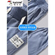 Pantalones casuales de pájaros carpinteros para hombres 2025 Summer Nueva tendencia versátil Pantalones de patas abiertas para hombres delgados y sueltos informales Straight 1048 Light Blue XL Recomendado 120-150Jin [Jin equivale a 0.5 kg]