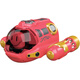Spray motor boat double propeller remote control submarine electric boat model children's toys bathing and playing in the water summer charging yellow spray remote control motor boat with lights for fun three sets of batteries + 2 charging cables 40% choice
