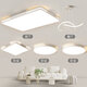 
Full spectrum package Zhongshan lamp living room lamp main lamp modern simple atmospheric rectangular LED ceiling lamp headlight 36W Full spectrum eye protection RA9738*38CM-36W-