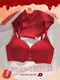 Adore Autumn and Summer 2026 New Year of the Horse Red Zodiac Year Underwear Set Female Wedding Bride Small Breast Push Up Bra Gift Box Red Underwear Set 001+ Gift Box 38/85AB Recommended 125-140 Jin Jin equals 0.5 kg
