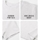 
American fashion brand front shoulder short-sleeved T-shirt for women's pure cotton 2025 new summer loose slim design half-sleeved top white gray L (105-115Jin[Jin equals 0.5 kg])